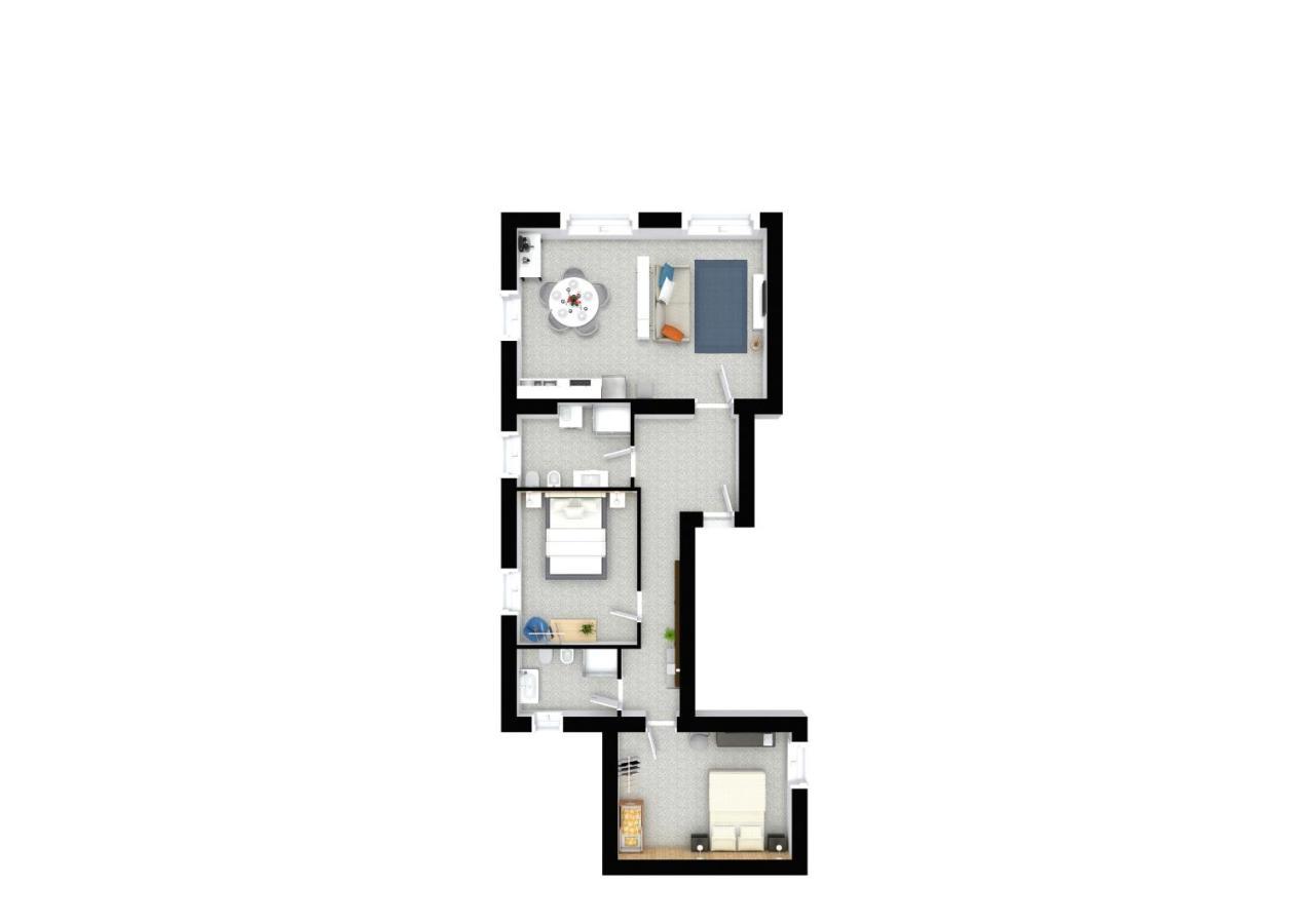 Altalena Sulla Piazza, Un Affaccio D'Eccezione Apartment Modena Luaran gambar